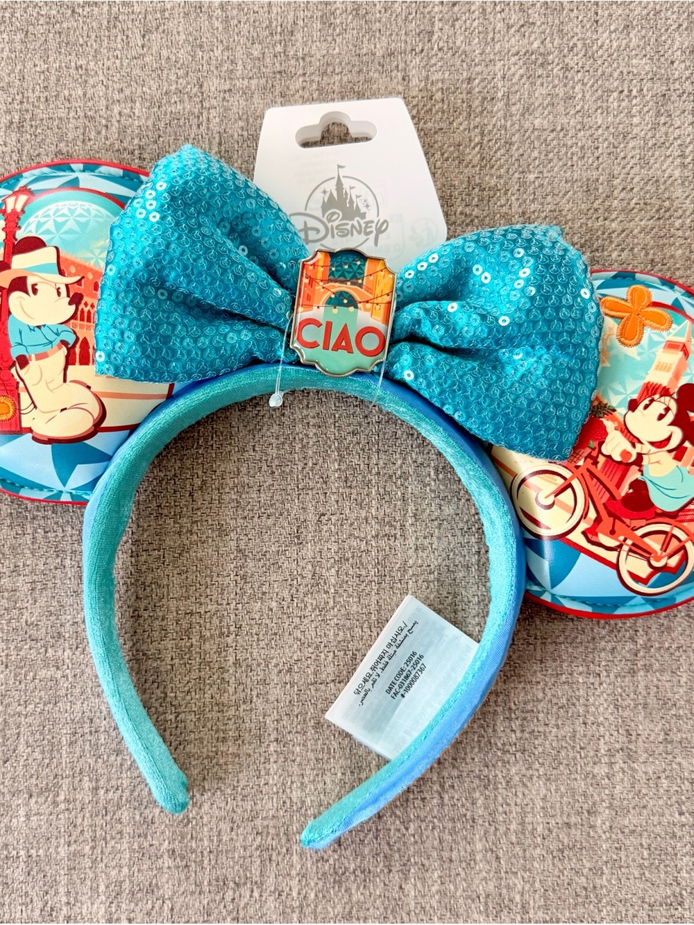 Disney Epcot World Showcase Ciao Ears